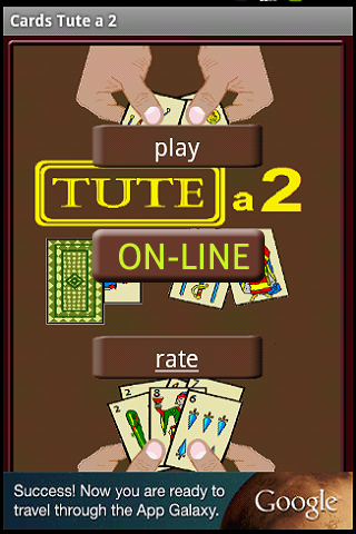Cards Tute a 2 螢幕截圖 0