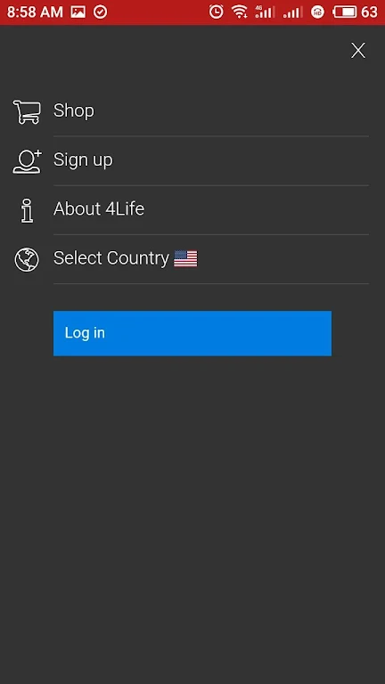 4Life Login 螢幕截圖 2
