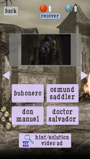 Resident Quiz Evil 4 ภาพหน้าจอ 0