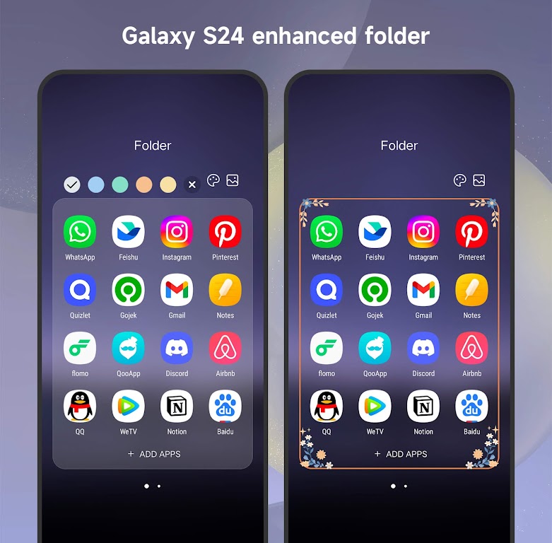 Cool S24 Launcher Galaxy OneUI Mod Capture d'écran 1