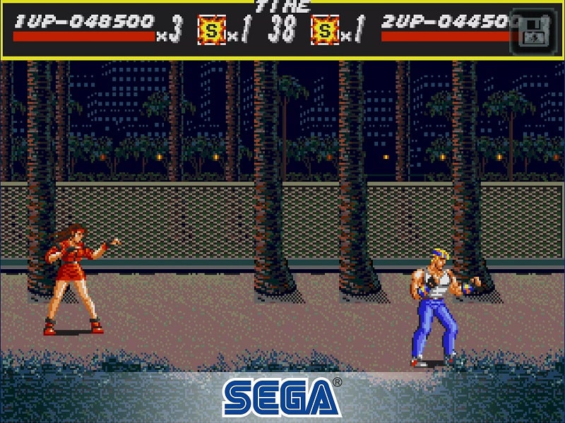 Streets of Rage Classic ဖန်သားပြင်ဓာတ်ပုံ 0