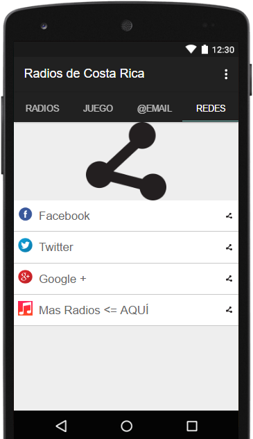 Radios Emisoras de Costa Rica FM AM en Vivo Gratis স্ক্রিনশট 2