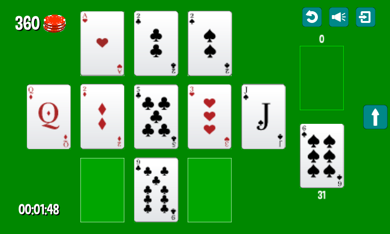 Solitario Estrella Screenshot 1