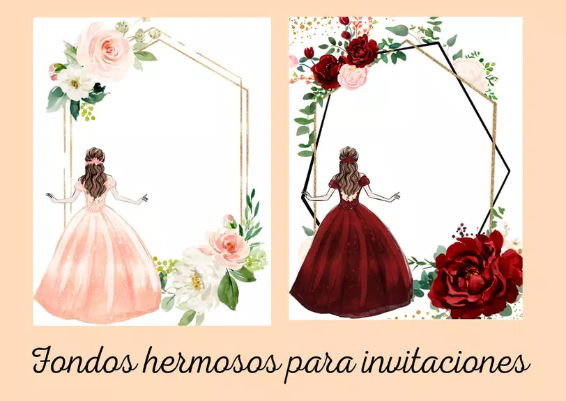 Invitaciones para 15 anos スクリーンショット 0