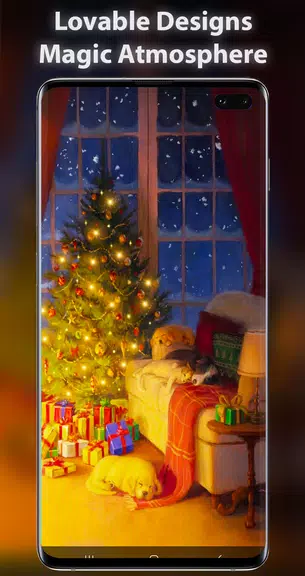 Snow Live Wallpaper 螢幕截圖 2