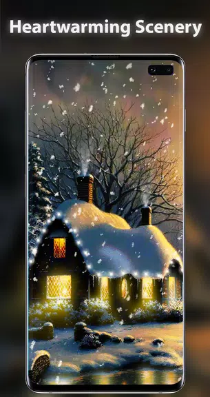 Snow Live Wallpaper 螢幕截圖 3