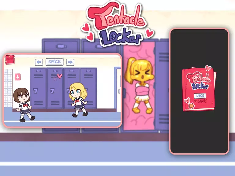 Tentacle Closet Game for Android スクリーンショット 1