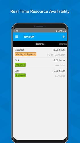 Timesheets - Time Tracking App 螢幕截圖 1