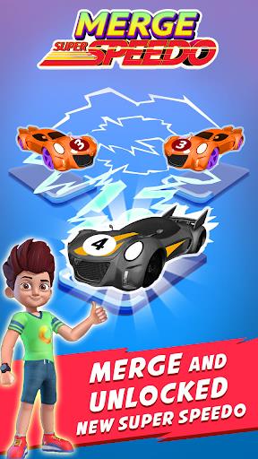 Merge Super Speedo - Kicko Car Tycoon Скриншот 2