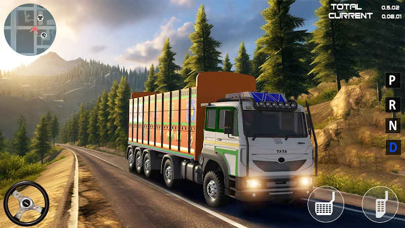 Indian Driver Cargo Truck Game应用截图第3张