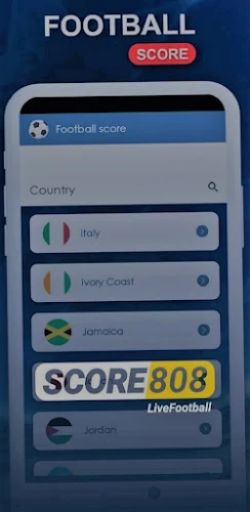 Score808 Sport - Live Football Screenshot 1