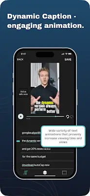 AutoCap: captions & subtitles Screenshot 3