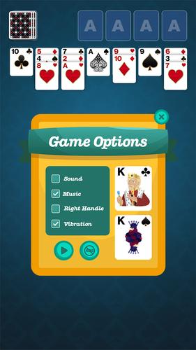 Solitaire King Captura de tela 3
