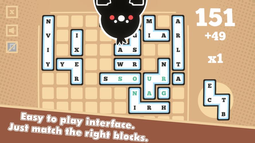 Word Block Puzzle ภาพหน้าจอ 1