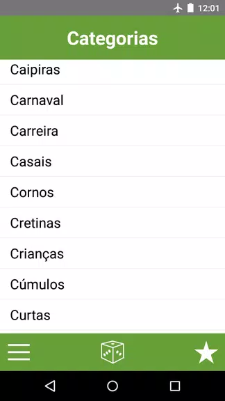 Schermata Piadas Brasil 1