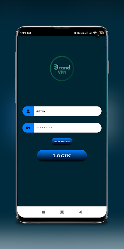 Brand VPN Pro 螢幕截圖 0