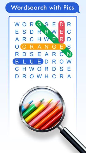 100 PICS Word Search Puzzles 螢幕截圖 0