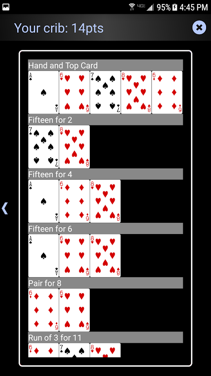 Grandpas Cribbage 螢幕截圖 3