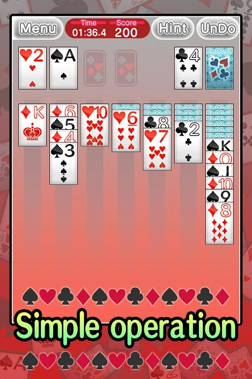 Basic Solitaire Klondike 螢幕截圖 0