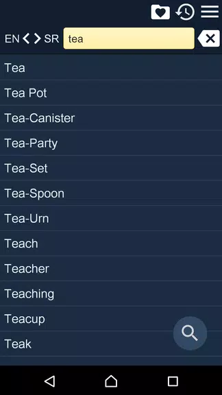 English Serbian Dictionary ภาพหน้าจอ 0