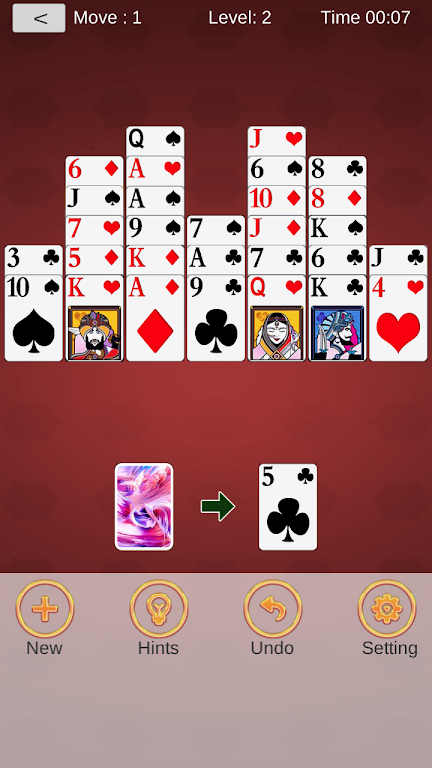 Crown Solitaire : 300 levels 螢幕截圖 1