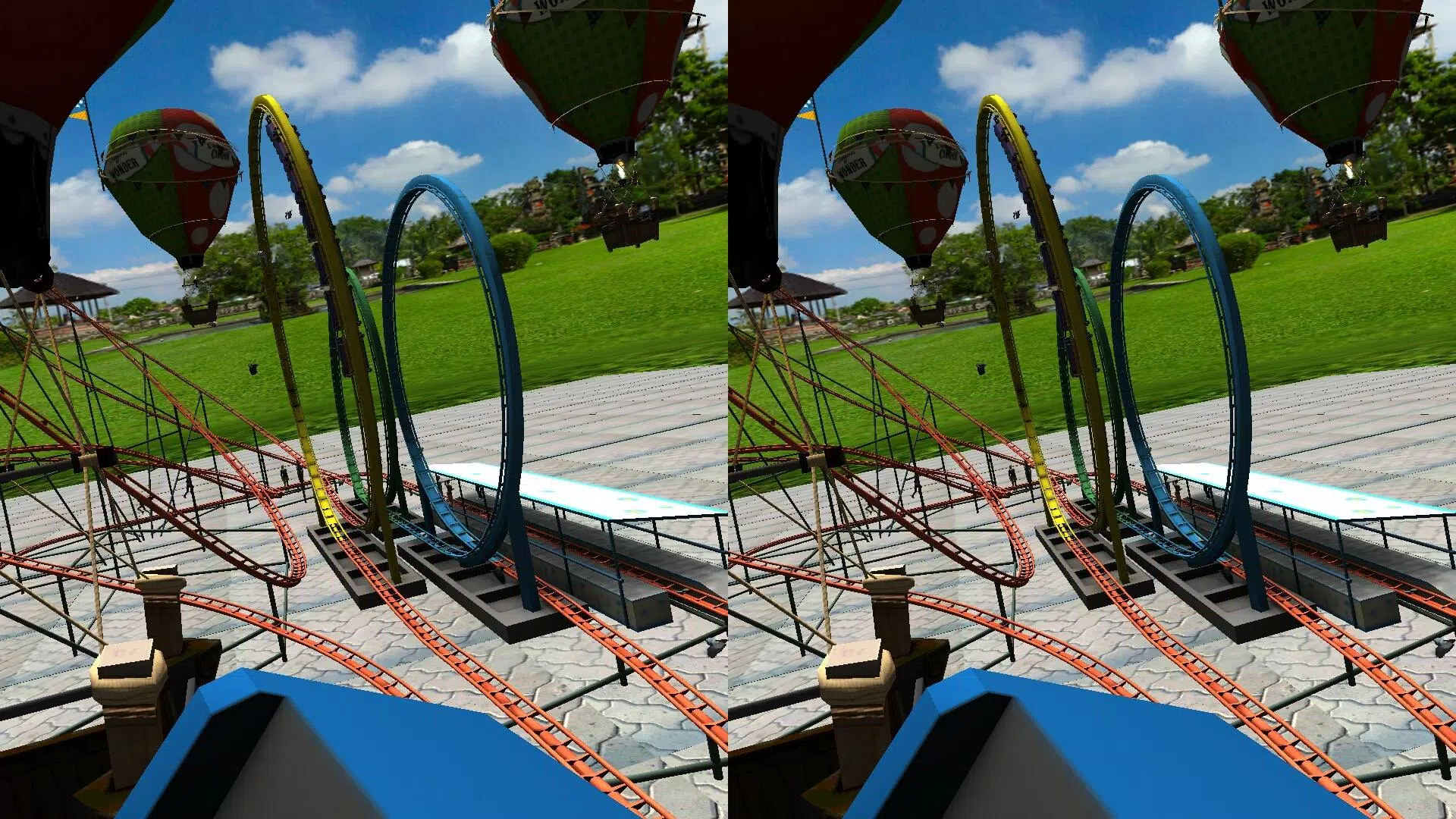 Roller Coaster Park: Fun Games Скриншот 2