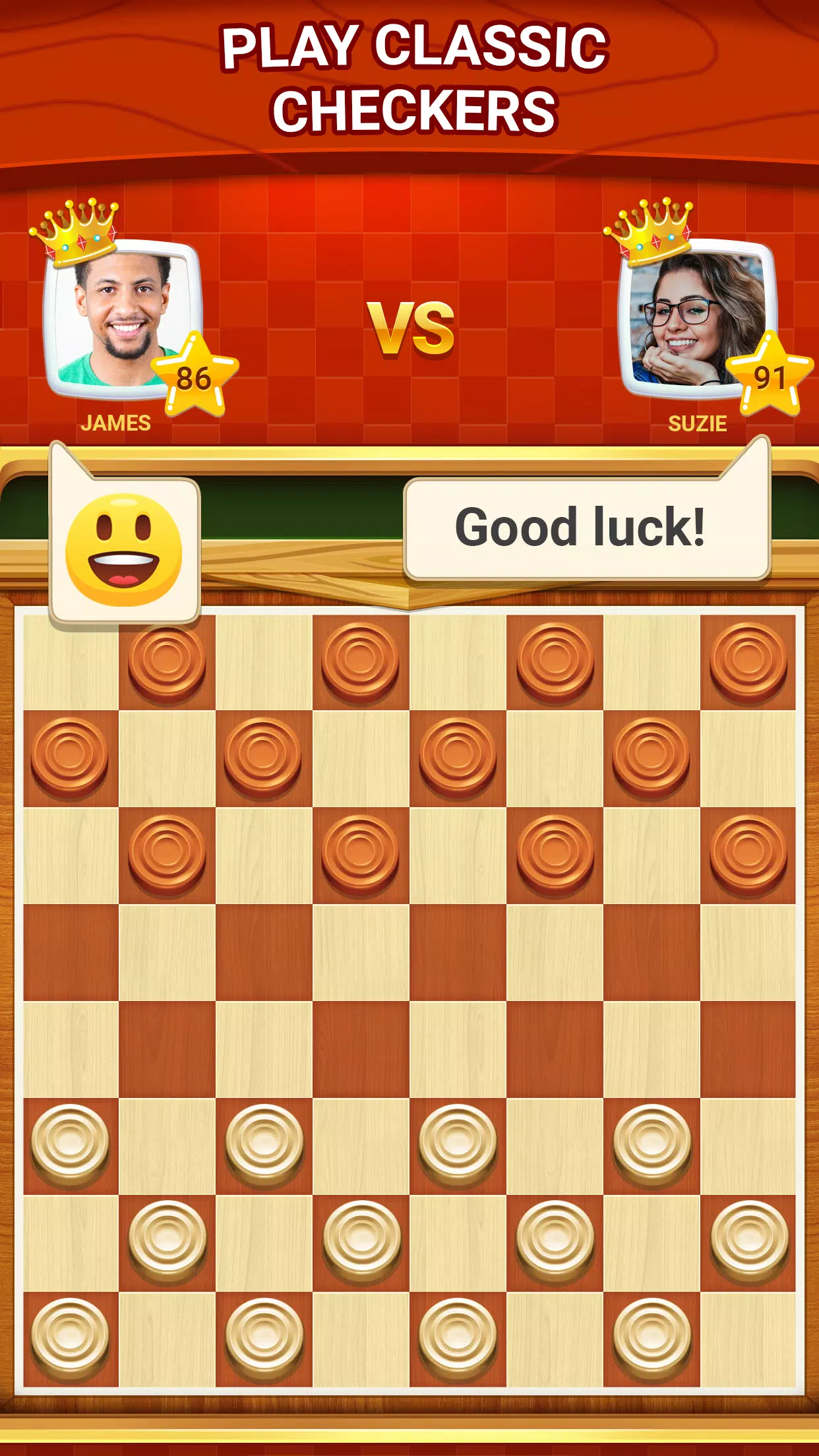 Checkers - Online & Offline Скриншот 0
