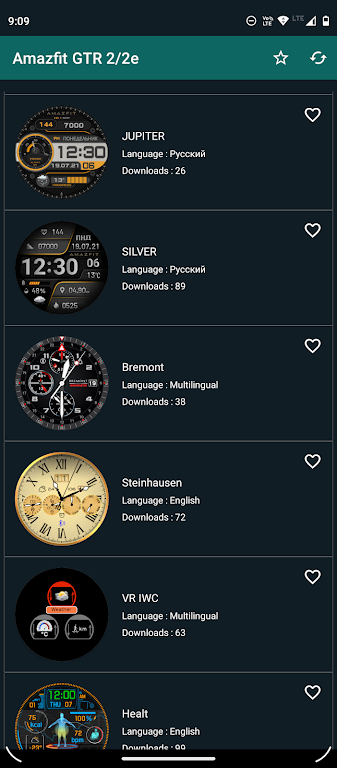 Watchfaces for Amazfit Watches 스크린샷 2