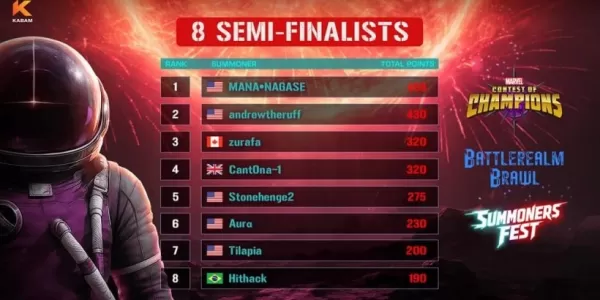 Marvel Contest of Champions wählt Halbfinalisten für Turnier im Battlerealm