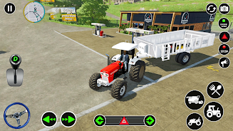 US Farming Tractor: Cargo Game 螢幕截圖 1