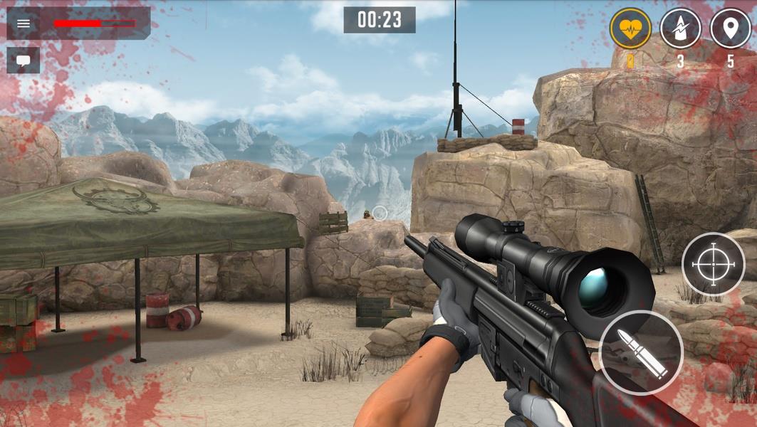 Sniper Arena PvP Shooting Game Screenshot 1