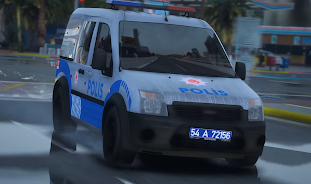 Mini Van Police Simulator Game Скриншот 0