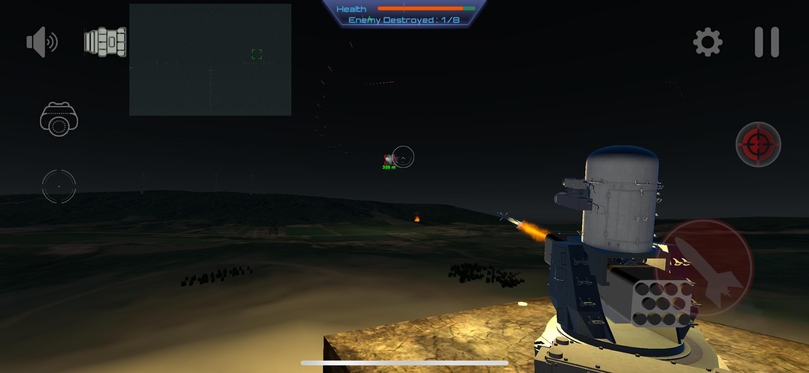 C-RAM Simulator: Air defense Screenshot 1