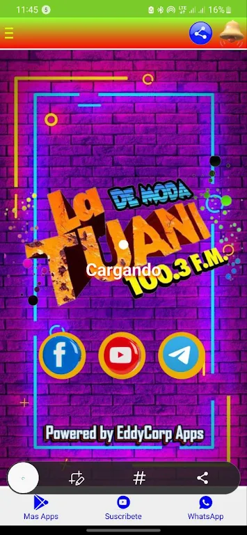 Schermata Radio la Tuani - 100.3 FM 0