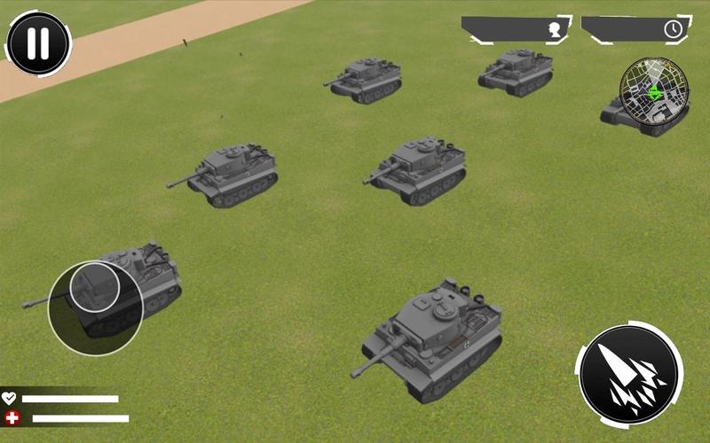 Tanks World War 2 Captura de tela 2
