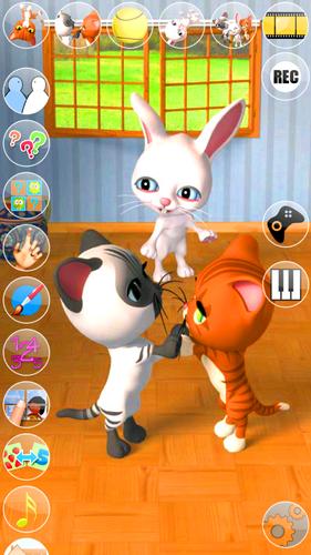 Schermata Talking 3 Friends Cats & Bunny 0
