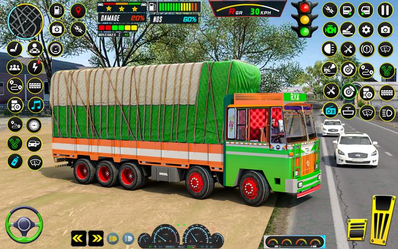 Indian Truck Game 3d Truck sim 螢幕截圖 0