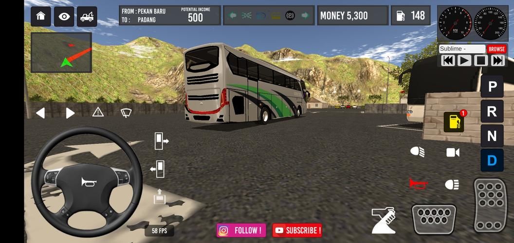 IDBS Simulator Bus Sumatera Tangkapan skrin 2