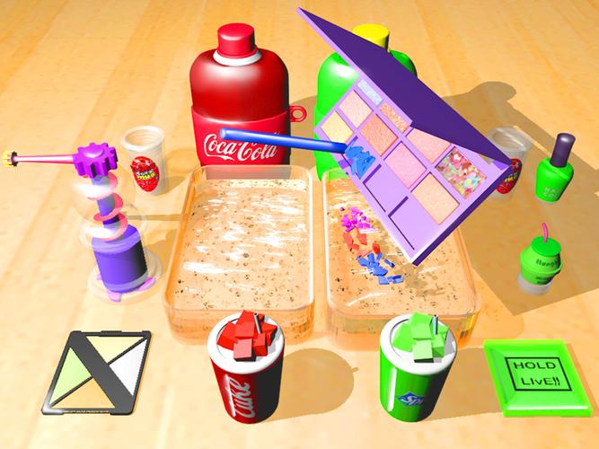 Makeup Slime Fidget Toys Games Ekran Görüntüsü 1