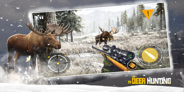 Deer Hunting: 3D shooting game スクリーンショット 0
