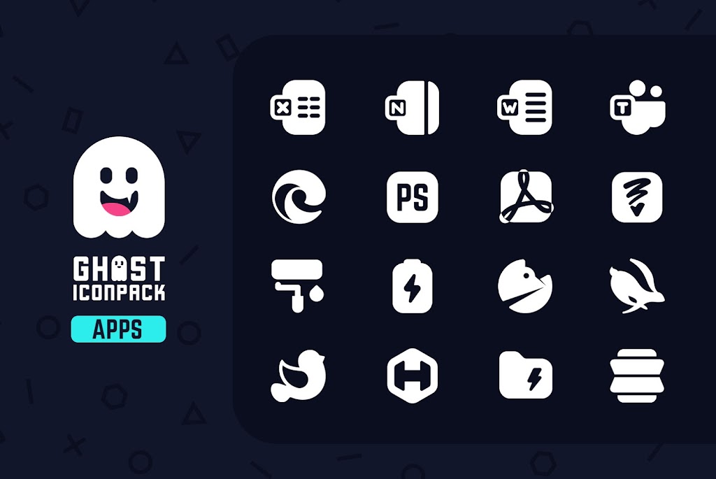 Ghost IconPack 螢幕截圖 2