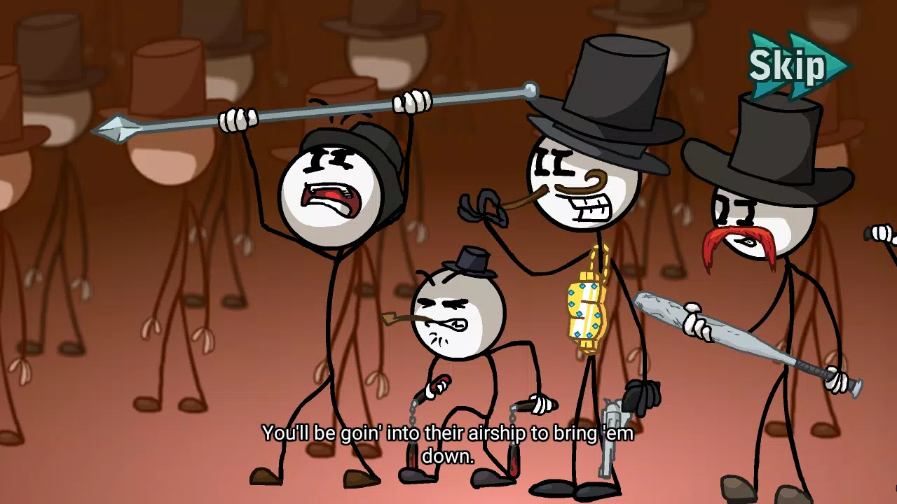 Stickman Teleporter Adventure ဖန်သားပြင်ဓာတ်ပုံ 2