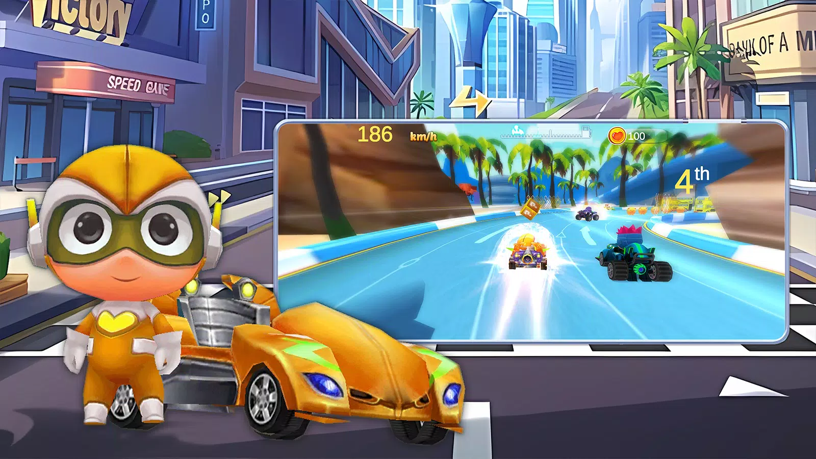 Kart Racing Game 3D ภาพหน้าจอ 0