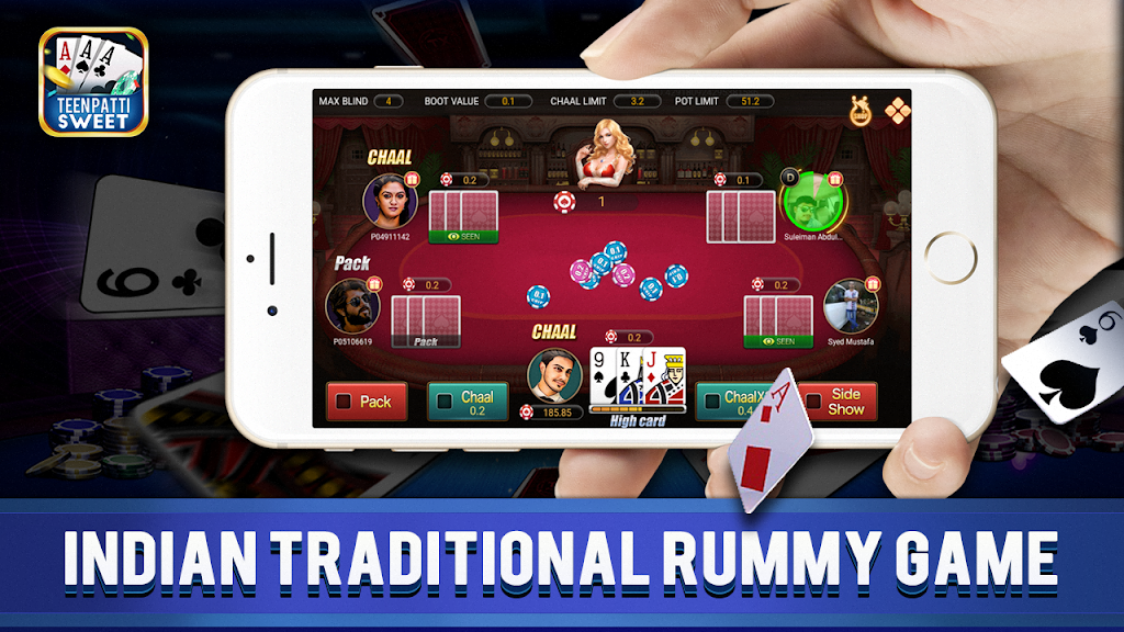 Teen Patti Sweet - 3 Patti 螢幕截圖 1