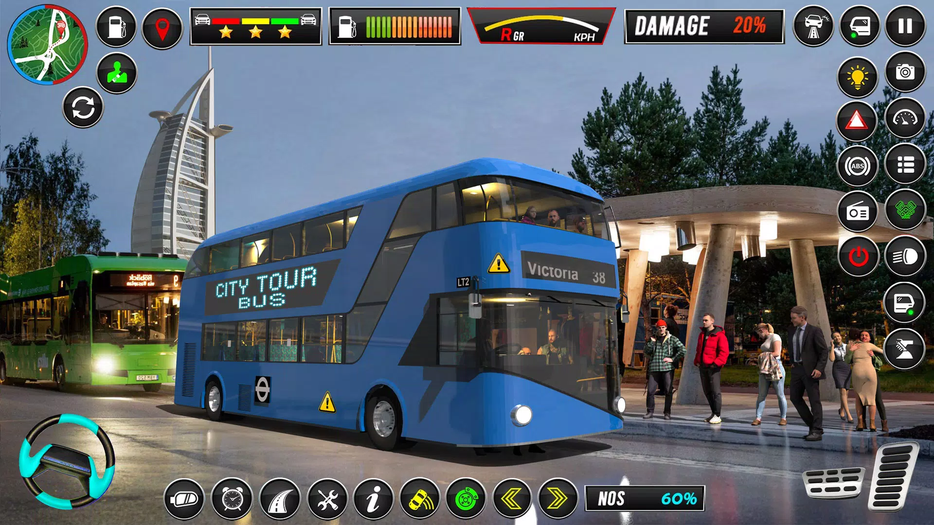 Real Bus Simulator Coach Bus Screenshot 3