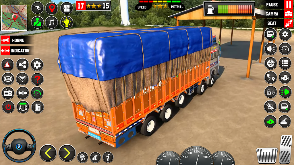 Indian Truck Simulator 2024 ဖန်သားပြင်ဓာတ်ပုံ 1