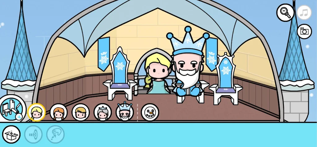 Ice Princess Dollhouse Design Screenshot 3