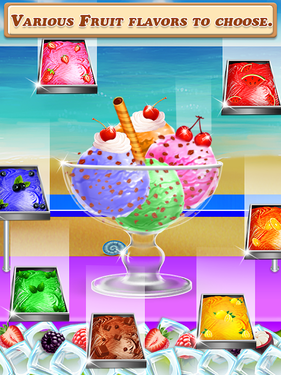 Street Ice Cream Shop Game Screenshot 2