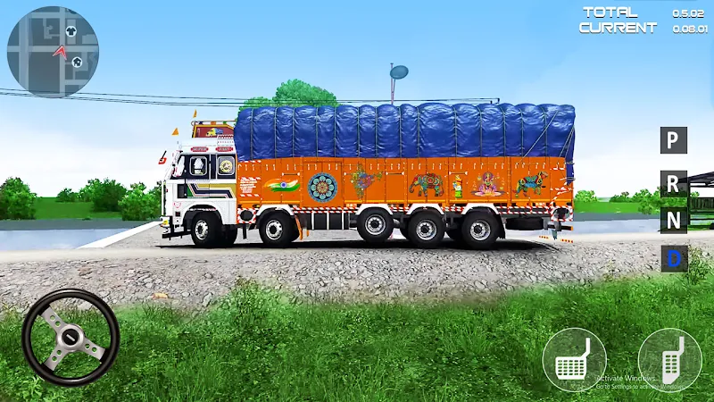 Indian Driver Cargo Truck Game应用截图第0张