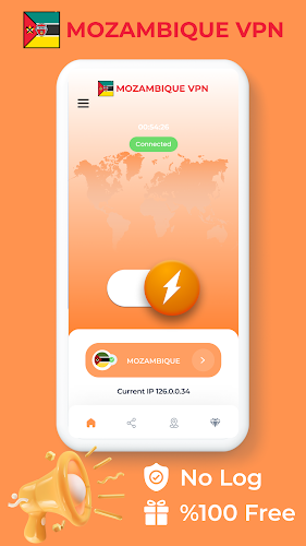 Mozambique VPN - Private Proxy Capture d'écran 2